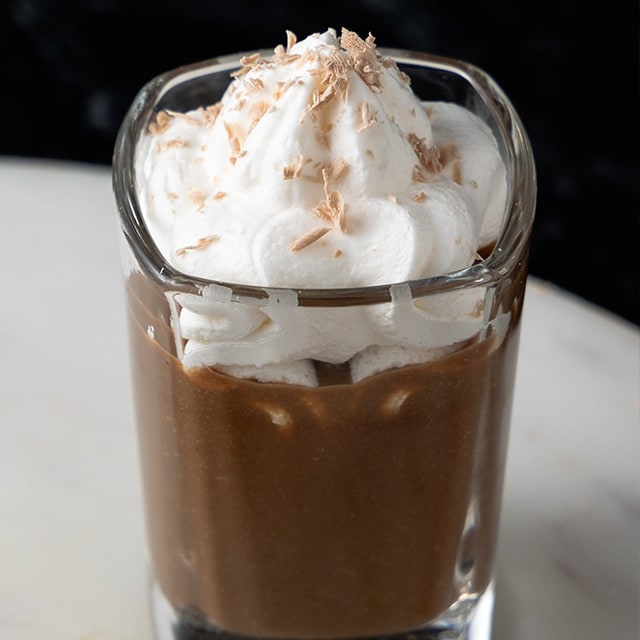 Natilla de Avellana y Café